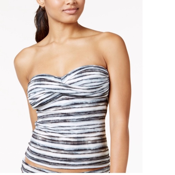 La Blanca Tankini Top and Bottom - Picture 2 of 6